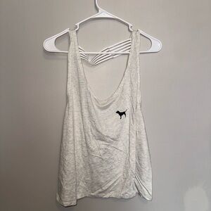 PINK VS Women's Cream Tank Top